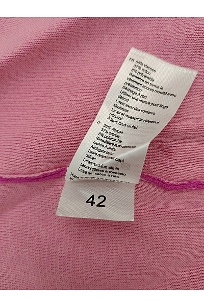 Jana Ina Fialový pletený kardigan dlouhý Velikost IT 42 | Jana Ina | obrázek 7