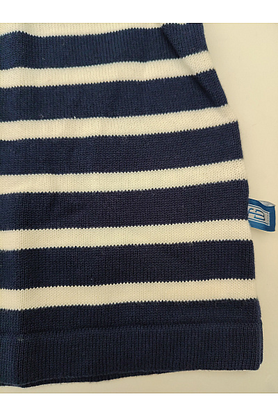 fiora blue Dámský pruhovaný bavlněný pulovr s dlouhým rukávem Velikost DE 42 | fiora blue | obrázek 2