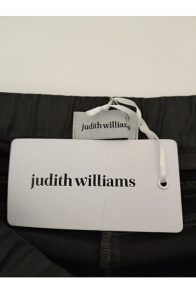 Judith Williams Černé bavlněné úzké kalhoty s vysokým pasem Vel. DE 40 | Judith Williams | obrázek 5
