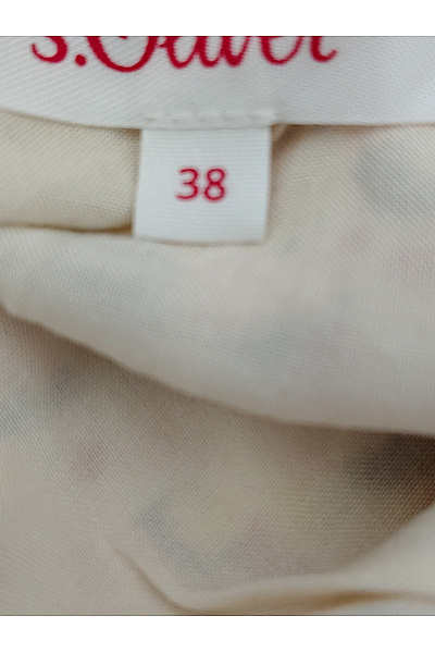 s.OLIVER Barevné košilové maxi šaty s dlouhým rukávem a páskem Velikost EU 38 | s.OLIVER | obrázek 4