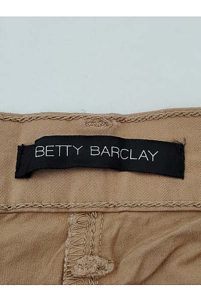 BETTY BARCLAY Béžové bavlněné chino kalhoty s kapsami Vel. DE 48 | BETTY BARCLAY | obrázek 3