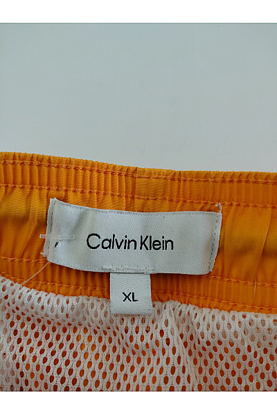 Calvin Klein Pánské oranžové koupací kraťasy s gumou v pase Vel. US XL | Calvin Klein | obrázek 9