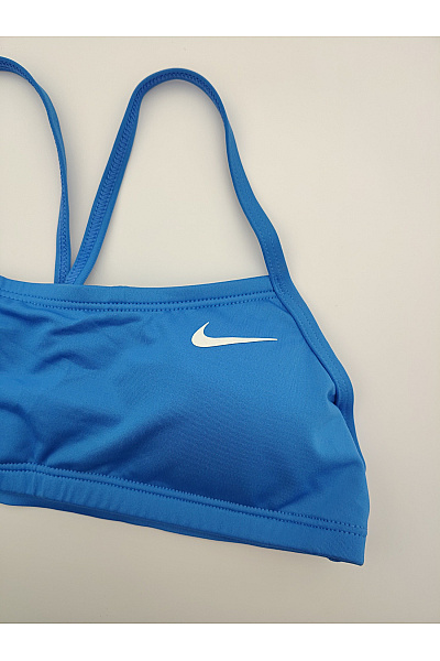Nike Modrý sportovní vrchní díl plavek s vycpávkami Velikost US XS | Nike | obrázek 4