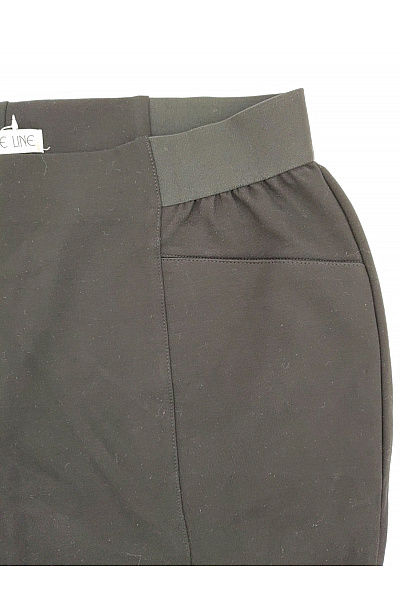 COUTURE LINE Černé elegantní kalhoty s vysokým pasem Velikost DE 46 | COUTURE LINE | obrázek 4