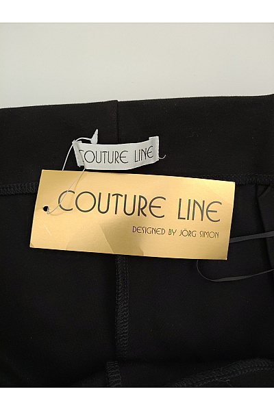 COUTURE LINE Černé elegantní kalhoty s vysokým pasem Velikost DE 46 | COUTURE LINE | obrázek 7