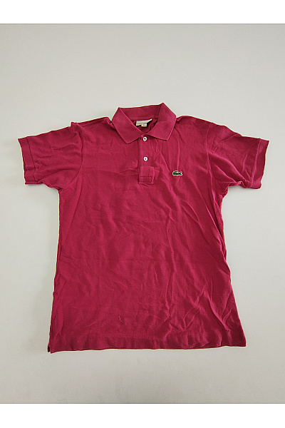 LACOSTE Dámské růžové bavlněné polo tričko s krátkým rukávem Vel. S | LACOSTE | obrázek 2