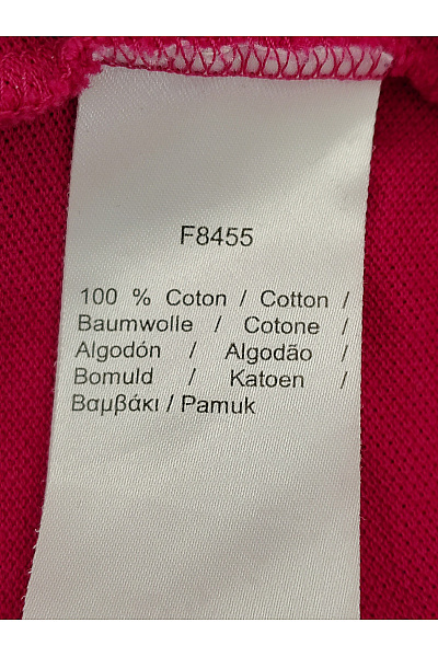 LACOSTE Dámské růžové bavlněné polo tričko s krátkým rukávem Vel. S | LACOSTE | obrázek 7
