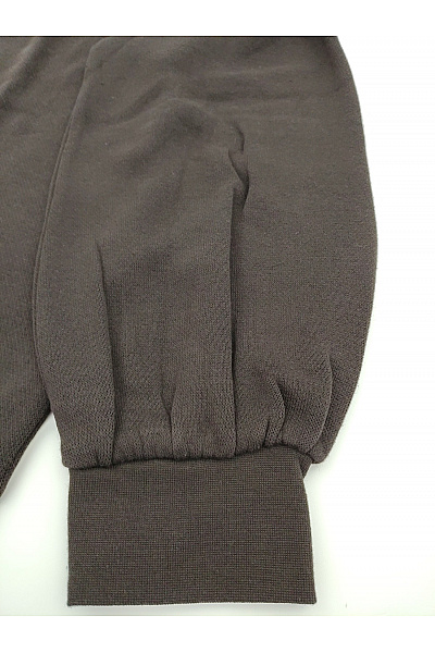 C'est tout Dámská černá mikina crewneck oversized bez potisku Vel. DE 42 | C'est tout | obrázek 2