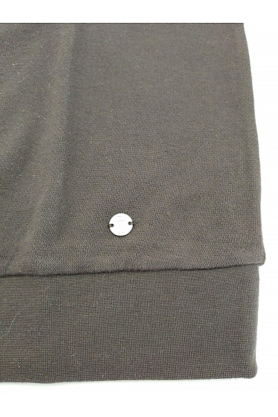 C'est tout Dámská černá mikina crewneck oversized bez potisku Vel. DE 42 | C'est tout | obrázek 3