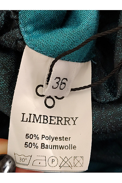 limberry Modré midi dirndl šaty bez rukávů Vel. EU 36 | limberry | obrázek 8