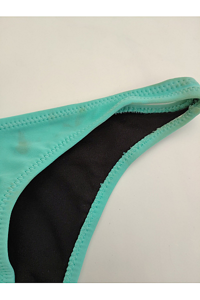 ocean blue Dámské zelené dvoudílné bikiny bez ramínek Velikost US XS | ocean blue | obrázek 2