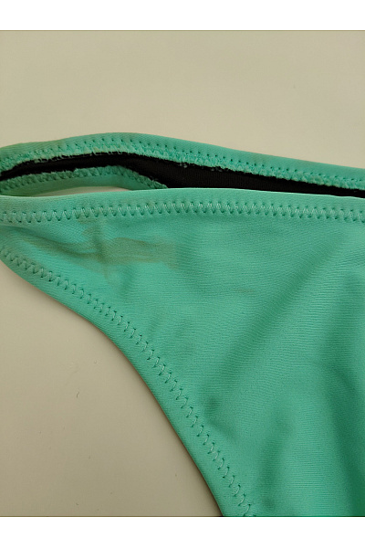 ocean blue Dámské zelené dvoudílné bikiny bez ramínek Velikost US XS | ocean blue | obrázek 4