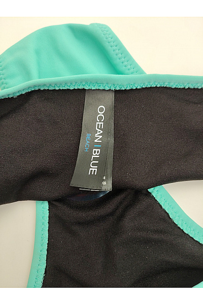 ocean blue Dámské zelené dvoudílné bikiny bez ramínek Velikost US XS | ocean blue | obrázek 5