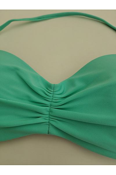 ocean blue Dámské zelené dvoudílné bikiny bez ramínek Velikost US XS | ocean blue | obrázek 8