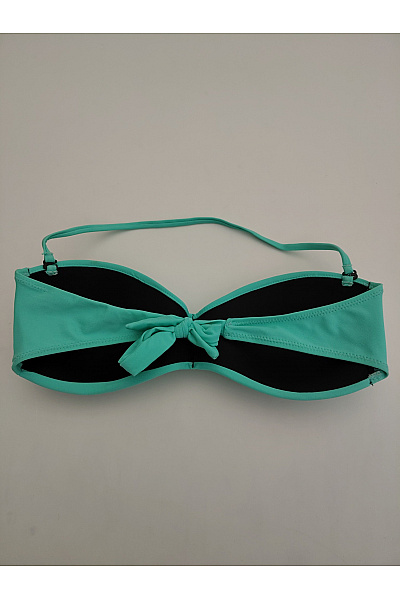 ocean blue Dámské zelené dvoudílné bikiny bez ramínek Velikost US XS | ocean blue | obrázek 9