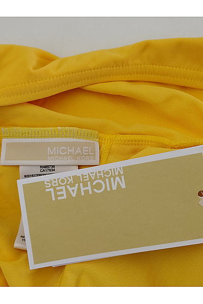MICHAEL KORS Žluté jednodílné plavky na zavazování Vel. US 8 | MICHAEL KORS | obrázek 6