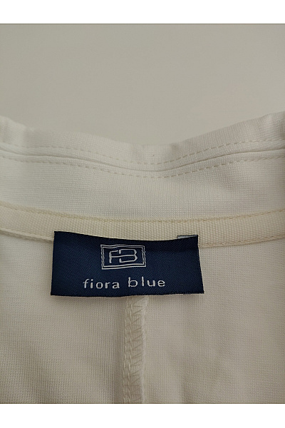 fiora blue Bílé elegantní vypasované sako jednořadé Vel. DE 40 | fiora blue | obrázek 5
