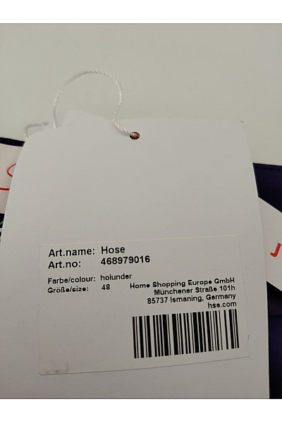 Jana Ina Fialové elegantní společenské kalhoty s puky Velikost DE 48 | Jana Ina | obrázek 5