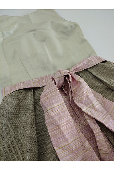 limberry Dámské midi dirndl šaty bez rukávů pruhované Velikost EU 34 | limberry | obrázek 4