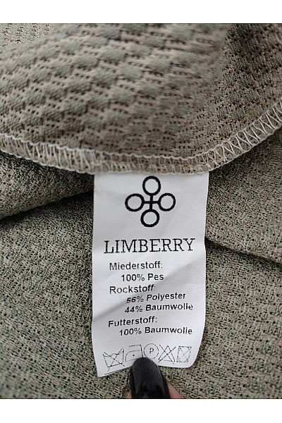 limberry Dámské midi dirndl šaty bez rukávů pruhované Velikost EU 34 | limberry | obrázek 9