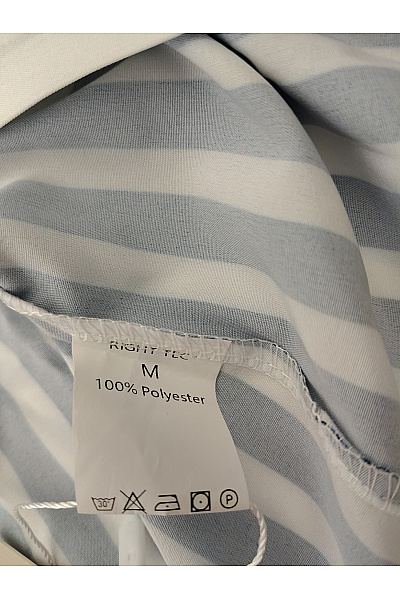 Černobílý komplet košile a široké palazzo kalhoty smart casual Velikost M | Unimoda | obrázek 11