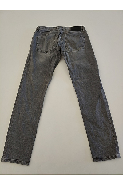 HYDEE Pánské šedé bavlněné džíny slim fit Vel. 32 | HYDEE | obrázek 3