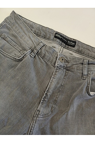 HYDEE Pánské šedé bavlněné džíny slim fit Vel. 32 | HYDEE | obrázek 5