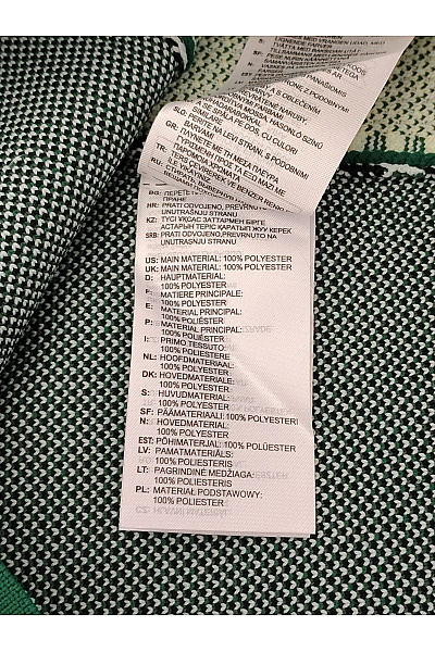 ADIDAS Zelené pletené mini šaty za krk bodycon Vel. DE 48 | ADIDAS | obrázek 6