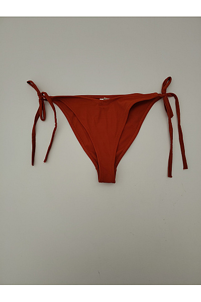 And Less Červené Brazilské Bikiny Spodní Díl Na Zavazování Velikost S