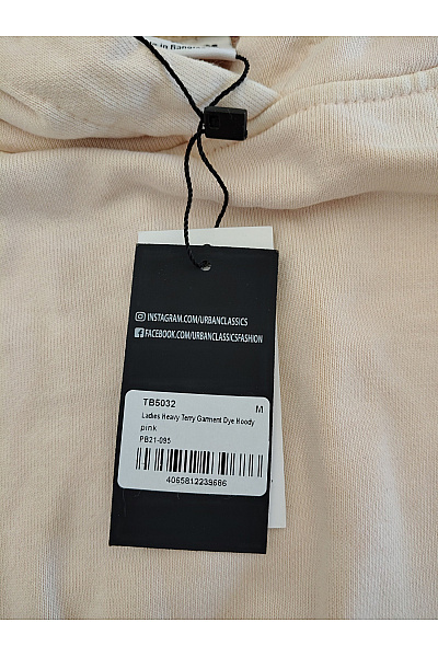 URBAN CLASSICS Béžová bavlněná oversized mikina s kapucí Vel. M | URBAN CLASSICS | obrázek 8