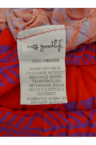 miss goodlife Oranžové boho šaty s dlouhým rukávem Vel. S | miss goodlife | obrázek 6