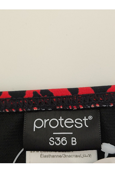 PROTEST Červené leopardí brazilské spodní díl plavek Velikost EU S36 B | PROTEST | obrázek 4