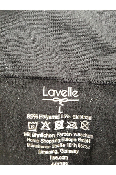 Lavelle Černé dámské bezešvé stahovací kraťasy Velikost L | Lavelle | obrázek 4