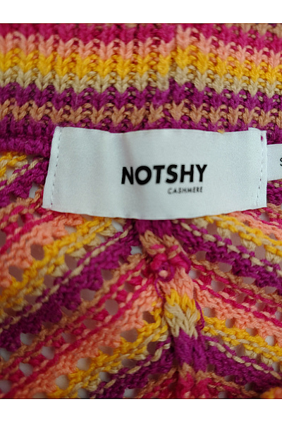 NOTSHY Barevné pletené široké letní kalhoty boho Velikost S | NOTSHY | obrázek 4