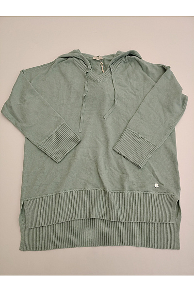 C'est tout Dámský khaki pletený komplet oversized volný smart casual Velikost DE 42 | C'est tout | obrázek 2