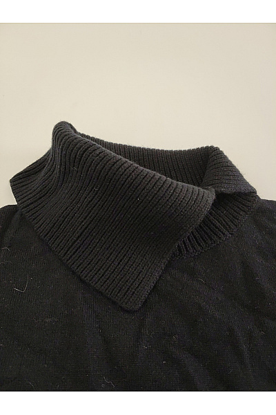 THOM By Thomas Rath Černý dámský kašmírový rolák oversized Vel. DE 46 | THOM By Thomas Rath | obrázek 4