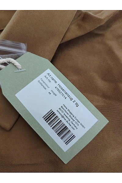 C'est tout Dámský khaki komplet palazzo kalhoty a košile oversized smart casual Velikost DE 44 | C'est tout | obrázek 6