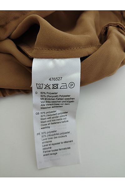 C'est tout Dámský khaki komplet palazzo kalhoty a košile oversized smart casual Velikost DE 44 | C'est tout | obrázek 7