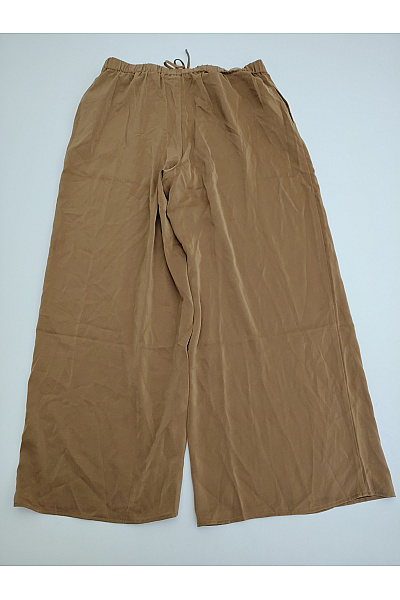 C'est tout Dámský khaki komplet palazzo kalhoty a košile oversized smart casual Velikost DE 44 | C'est tout | obrázek 9