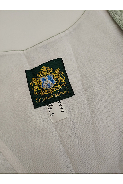 Hammerschmid Bavlněné dirndl šaty midi khaki Velikost DE 40 | Hammerschmid | obrázek 6