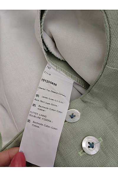 Hammerschmid Bavlněné dirndl šaty midi khaki Velikost DE 40 | Hammerschmid | obrázek 9