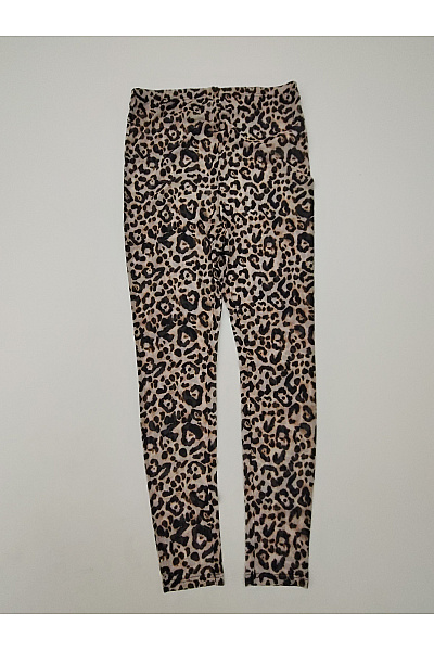 Mama Licious Dámské Legíny S Leopardím Vzorem Vel. XL