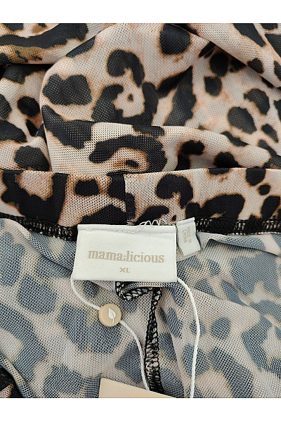 mama licious Dámské legíny s leopardím vzorem Vel. XL | mama licious | obrázek 6