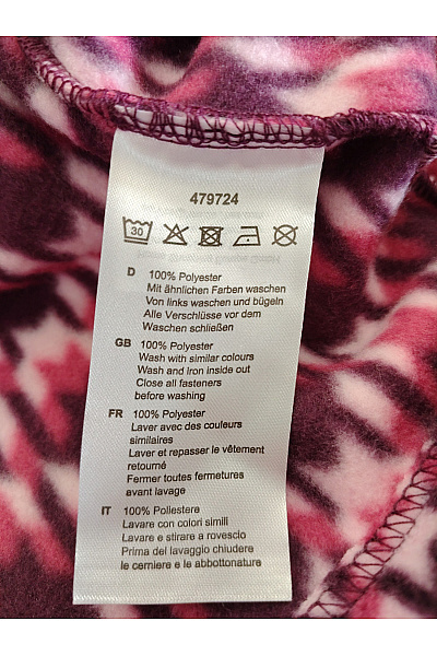 HELENA VERA Dámská vzorovaná mikina na zip s límečkem Velikost DE 54 | HELENA VERA | obrázek 6