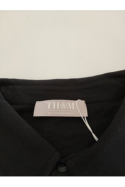 THOM By Thomas Rath Pánská černá košile s dlouhým rukávem elegantní business Velikost DE 54 | THOM By Thomas Rath | obrázek 4