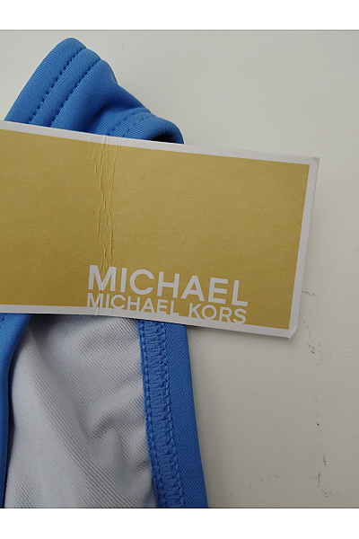 MICHAEL KORS Modré spodní díl plavek bikiny Vel. US S | MICHAEL KORS | obrázek 4