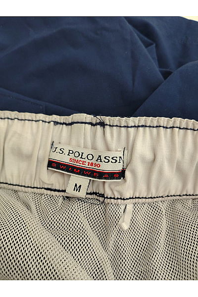 U.S.POLO ASSN. Modré koupací kraťasy s potiskem Vel. US M | U.S.POLO ASSN. | obrázek 8