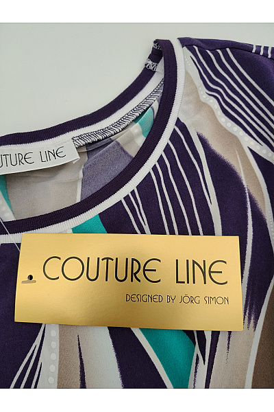 COUTURE LINE Barevné dámské tričko s dlouhým rukávem a kulatým výstřihem Velikost DE 52 | COUTURE LINE | obrázek 5