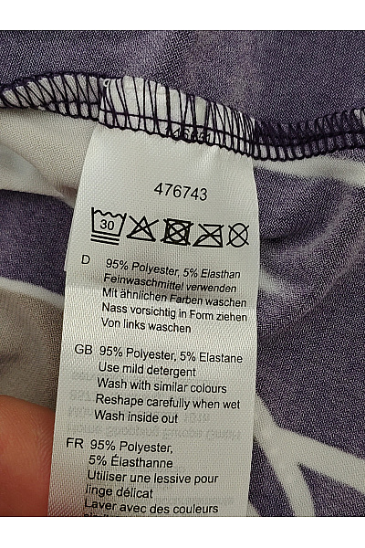 COUTURE LINE Barevné dámské tričko s dlouhým rukávem a kulatým výstřihem Velikost DE 52 | COUTURE LINE | obrázek 7