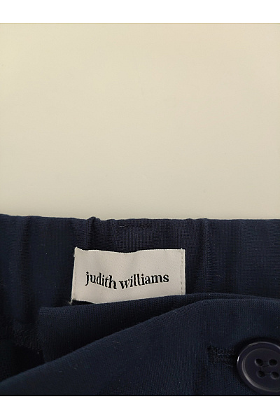 Judith Williams Modré elegantní společenské kalhoty s puky Velikost DE 40 | Judith Williams | obrázek 6